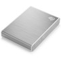 Seagate One Touch STKG500401 500 GB Solid State Drive - External - Silver - USB 3.1 Type C - 3 Year Warranty (STKG500401)