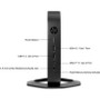 HP 48Z67UT#ABA t640 Thin Client - Ryzen R1505G Dual-core 2. 40 GHz - 8 GB DDR4 RAM - 32 GB Flash - Gigabit Ethernet - DisplayPort