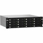 QNAP TL-R1620SDC Drive Enclosure 12Gb/s SAS, SATA/600 - Mini-SAS HD Host Interface - 3U Rack-mountable - Hot Swappable Bays - 16 x HDD (TL-R1620SDC-US)