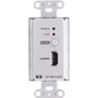 ATEN HDMI HDBaseT Lite Transmitter With US Wall Plate And PoH For Compact Installations 1 Input Device 229.66 Ft Range VE1801AUST