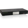 IOGEAR 2-Port 4K Dual View DisplayPort KVMP Switch with USB 3.0 Hub and Audio - 2 Computer(s) - 4096 x 2160 - 1 x Network (RJ-45) - 6 (Fleet Network)