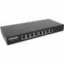 Intellinet PoE Plus Gigabit Managed Switch 8 Port With Passthrough For Compact Deployments PoE-Powered Ethernet Ports 561679
