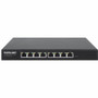 Intellinet PoE Plus Gigabit Managed Switch 8 Port With Passthrough For Compact Deployments PoE-Powered Ethernet Ports 561679