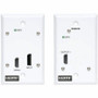 Tripp Lite by Eaton B127A-1A1-FDFH Video Extender Transmitter/Receiver - 1 Input Device - 1 Output Device - 230 ft (70104 mm) Range - (Fleet Network)