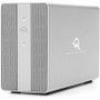OWC Mercury Elite Pro Dual with 3-Port Hub External Storage Solution - 2 x HDD Supported - 2 x HDD Installed - 8 TB Installed HDD - - (OWCMEDCH7T08)