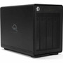 OWC ThunderBay 4 Drive Enclosure SATA/600 - Thunderbolt 3 Host Interface Desktop - Black - Hot Swappable Bays - 4 x HDD Supported - 4 (Fleet Network)