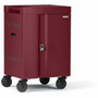 Bretford CUBE Cart Mini - Pre-Wired TVCM20USBC - 4 Casters - Maroon - For 20 Devices (Fleet Network)