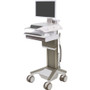 Ergotron CareFit Pro Cart, LiFe Powered, 1 Drawer (1x1), US/CA/MX - 1 Drawer - Push/Pull Handle - 37.50 lb (17009.713875 g) Capacity - (Fleet Network)