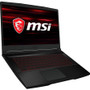 MSI GF63 11SC-286CA THIN Gaming Notebook - 15. 6" FHD IPS - Intel Core i5-11400H - 16GB RAM - 512GB SSD - NVIDIA GeForce GTX 1650 4GB - Windows 11 Home