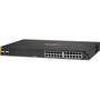 HPE 6000 24G Class4 PoE 4SFP 370W Switch - 24 Ports - Manageable - Gigabit Ethernet - 10/100/1000Base-T, 1000Base-X - 3 Layer - - 2 - (Fleet Network)