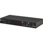 Tripp Lite by Eaton B006-HD2UA2 HDMI Dual-Display KVM Switch - 1 Computer - 4096 x 2160 60Hz - 6 USB - 5 HDMI - RJ-45 - Desktop/Rack