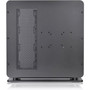Thermaltake Core P6 Tempered Glass Mid Tower Chassis - Mid-tower - Black - SPCC, Tempered Glass - 4 x Bay - 0 - Micro ATX, Mini ITX, - (CA-1V2-00M1WN-00)