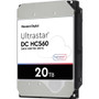 WD Ultrastar DC HC560 WUH722020ALE6L4 20 TB Hard Drive - 3.5" Internal - SATA (SATA/600) - Conventional Magnetic Recording (CMR) - - - (0F38755)