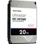 WD Ultrastar DC HC560 WUH722020ALE6L4 20 TB Hard Drive - 3.5" Internal - SATA (SATA/600) - Conventional Magnetic Recording (CMR) - - - (0F38755)