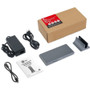 SIIG USB-C Dual Video MST Docking Station With PD Charging For TV Monitor Notebook And Desktop PC microSD SD Card Reader JU-DK0N11-S1
