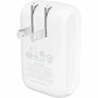 Belkin WCB009DQ1MWH-B6 BoostCharge Dual Wall Charger 42W - 3 ft USB-C Cable - 120/230V AC Input - 5/9/15/20V DC Output - White