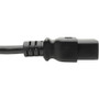 Tripp Lite by Eaton P034-010 Standard Power Cord - C19 to 5-15P - 10 ft - 14 AWG - 125V AC - Black
