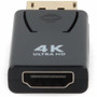 AddOn DISPLAYPORT2HDMIADPT-5PK 5-Pack DisplayPort 1. 2 Male to HDMI 1. 3 Female Black Adapter - 1920 x 1200 Resolution - 7. 87" Length