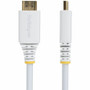 StarTech. com HDMI2-CABLE-4K60-10W Premium Certified HDMI 2. 0 Cable - 10ft - 3m White - 18Gbps - 4K 60Hz/1440p 144Hz - HDR10 - HDCP 2. 2