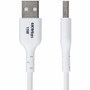 StarTech.com 3ft (91cm) USB-A to USB-C Charging Cable, Charge & Sync, 3A, USB 2.0, TPE Jacket - White USB Charging Cord - USB-A to and (USB2AC3FWHE)
