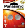 Panasonic Battery - CR2032 - 3 V DC - 2 / Pack (CR2032PA2BL)