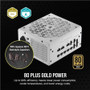 Corsair RMx RPS0160 850W Power Supply - White - Internal - 120 V, 230 V Input - 3.3 V, 5 V, 12 V, 5 V SB Output - 850 W - PCI Express (CP-9020274-NA)