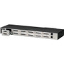 Black Box SW742A-R3 ServSwitch 8-Port KVM Switch - Rack-mountable 1U - VGA/SVGA/XGA - 1600 x 1280 Resolution - 20 ft Distance