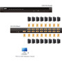 Aten CS1316KIT 16-Port PS/2-USB VGA KVM Switch - 1U Rack-mountable - 2048 x 1536 Resolution
