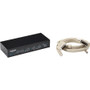 Black Box ServSwitch DT DVI 4-Port with Transparent USB 2.0 Kit - 4 Computer(s) - 1 Local User(s) - 1920 x 1200 - 8 x USB - 5 x DVI - (Fleet Network)