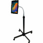 CTA Digital PAD-UAFS Universal Height-Adjustable Gooseneck Floor Stand for Tablets - 9. 7" to 10. 1" Screens - 42"-55. 2" Height - ABS/Steel