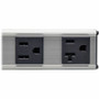 Tripp Lite by Eaton PS120420 4-Outlet Vertical Power Strip - 15 ft Cord - 2x NEMA 5-20R & 2x NEMA 5-15R - Rack-Mountable - 20A Circuit Breaker - 1. 8