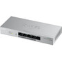 ZYXEL 5-port GbE Web Managed PoE Switch - 5 Ports - Gigabit Ethernet - 1000Base-T - 2 Layer Supported - Twisted Pair - Desktop - 5 (Fleet Network)