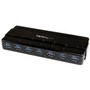 StarTech.com 7 Port USB 3.0 Hub - Up To 5 Gbps - 7 x USB - Universal Multi Port USB Extender for Your Desktop - USB Powered - Add 7 to (Fleet Network)