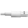 Tripp Lite 6ft Lightning USB/Sync Charge Cable for Apple Iphone / Ipad White 6' - 6 ft Lightning/USB Data Transfer Cable for iPad, - 1 (M100-006-WH)