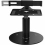 CTA Digital Laptop Security Arm with Heavy Duty Base Stand - Up to 17.5" (444.50 mm) Screen Support - Countertop, Desk, Tabletop - (Fleet Network)