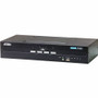 ATEN CS1144DP 4-Port USB DisplayPort Dual Display Secure KVM Switch - 4 Computer(s) - 1 Local User(s) - 4K - 3840 x 2160 - 50 Hz, 60 - (Fleet Network)