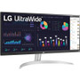 LG Ultrawide 29 Inch UW-UXGA Gaming LCD Monitor 21 9 Viewable IPS LED 2560 Resolution W Technology Switching In-plane Class X 29WQ600-W