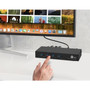 SIIG JU-SW4311-S1 4-Port Roaming KM Switch with USB 2. 0 Hub - Desktop - Plug and Play - 8 USB Ports