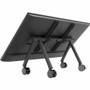 Heckler Design H1010-BK Confidence Stand - 75" Screen Support - 80 lb Load Capacity - Black