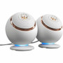 Creative Pebble Nova 2.0 Bluetooth Speaker System - 50 W RMS - White - 55 Hz to 20 kHz - 1 (Fleet Network)