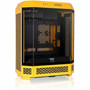 Thermaltake The Tower 600 Bumblebee Mid Tower Chassis - Mid-tower - Bumblebee - Tempered Glass, SPCC - 2 x 140mm Fan(s) Installed - - (Fleet Network)