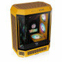 Thermaltake The Tower 600 Bumblebee Mid Chassis With Tempered Glass SPCC Steel And Two Fans Preinstalled CA 00M4WN 00 CA-1Z1-00M4WN-00