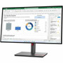 Lenovo ThinkVision P27q-30 27" Class WQHD LED Monitor - 16:9 - 27" Viewable - In-plane Switching (IPS) Technology - WLED Backlight - x (Fleet Network)