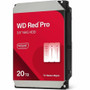 WD Red Pro WD202KFGX 20 TB Hard Drive - 3.5" Internal - SATA - Conventional Magnetic Recording (CMR) Method - NAS Device Supported - - (Fleet Network)