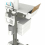 Ergotron M111-1101-100000-1-1 Mosaic LCD Medical Cart - AC Power - 43 lb Load Capacity - 4 Casters - 7-27" Screen Support