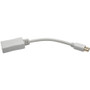 Tripp Lite series DisplayPort/Mini DisplayPort A/V Video Cable - 6" (152.40 mm) DisplayPort/Mini DisplayPort A/V Cable for Audio/Video (P139-06N-DP-V2B)