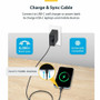 StarTech USB-C Charging Cable Charge And Sync PD 2.0 TPE Jacket Laptop Charger Cord StarTech.com USB2CC15FBKE