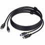 StarTech.com 6ft (1.8m) DisplayPort and USB 5Gbps KVM Cable, 4K 60Hz, Universally Compatible DP 1.2/USB 3.0 Combo Cable for KVM - KVM (Fleet Network)
