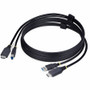 StarTech.com 6ft (1.8m) HDMI and USB 5Gbps KVM Cable, Up to 4K 60Hz, HDMI 2.0 and USB Combo Cable for KVM Switch - KVM cable connects (Fleet Network)