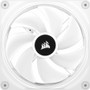 Corsair iCUE LINK QX140 RGB 140 Mm PWM Single Fan Expansion Kit White High Airflow Maximum CFM Rpm PC S X CO-9051007-WW